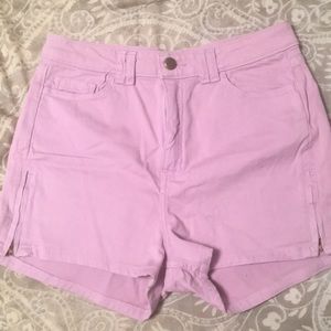 American Apparel pink shorts size 30/31